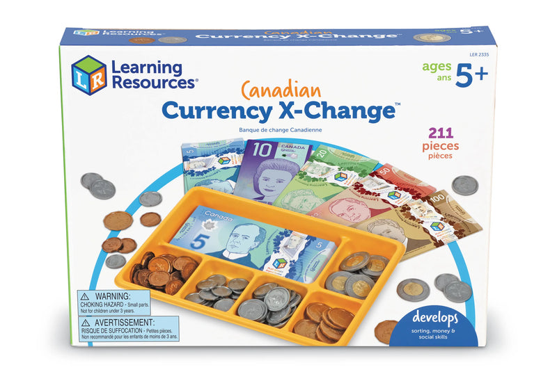 Boite d'argent Canadien Learning Resources