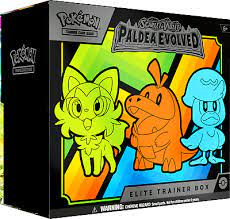Pokémon Paldea evolved Elite trainer box (VA)