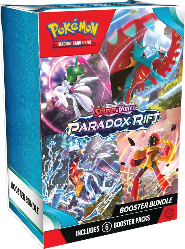 Pokémon Paradodox Rift 6 boosters bundle (VA)