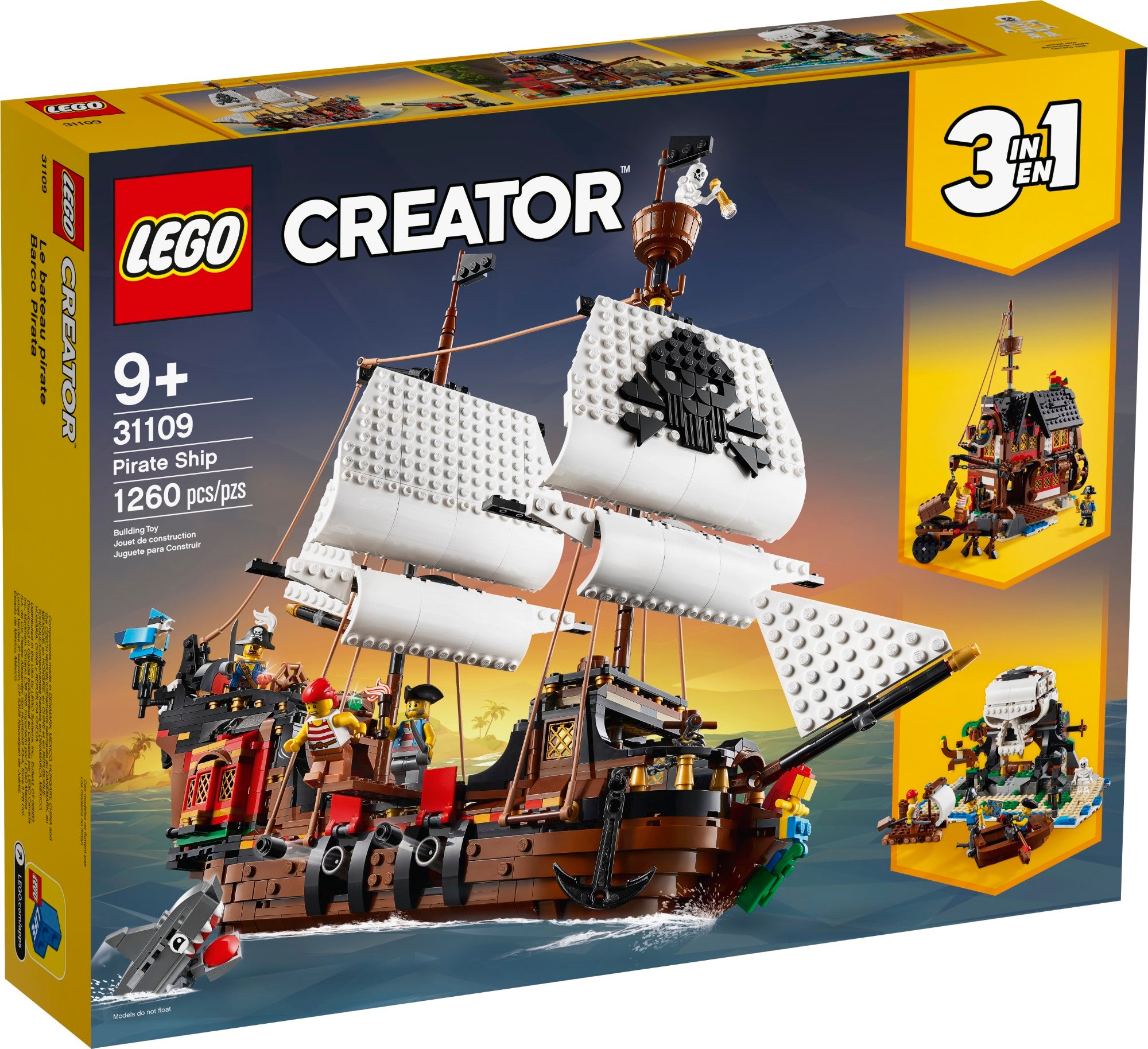 Le bateau pirate - 31109