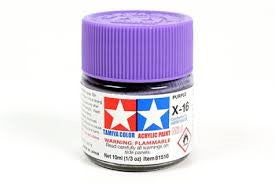 Peinture acrylique 10ml X-16 PURPLE