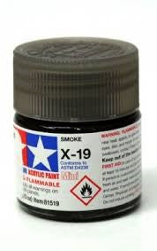 Peinture acrylique 10ml X-19 MC Tamiya Peinture Sm