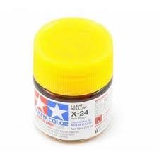 Peinture acrylique 10ml X-24 CLEAR YELLOW