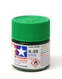 Peinture acrylique 10ml X-28 PARK GREEN