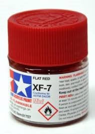Peinture acrylique 10ml XF-7 FLAT RED