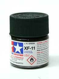 Peinture acrylique 10ml XF-11 JN GREEN