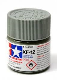 Peinture acrylique 10ml XF-12 FLAT NAVY U:W GREY