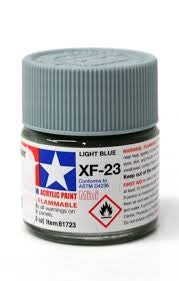 Peinture acrylique 10ml XF-23 LIGHT BLUE