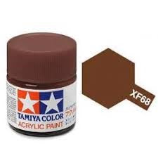 Peinture acrylique 10ml XF-68 Tamiya Nato Brown