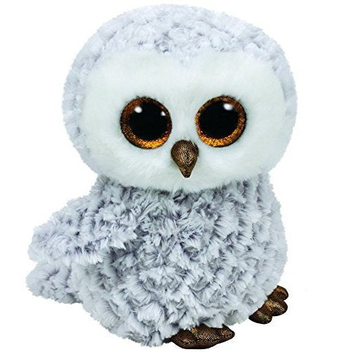 Peluche Owlette le Hibou blanc medium 13''