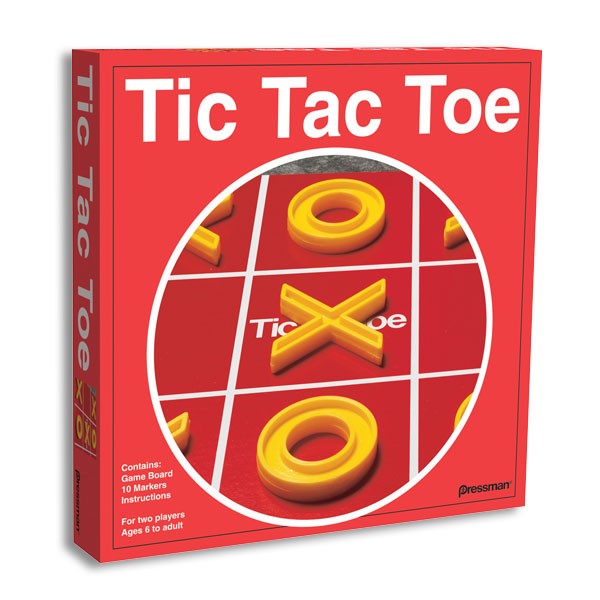 Jeu de tic-tac-toe en plastique