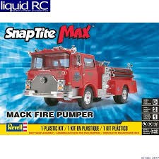 Modèle à assembler Camion de pompier Mack Snaptite