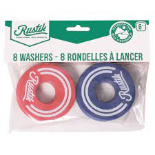 BJ 8 rondelles à lancer pour jeu de washer