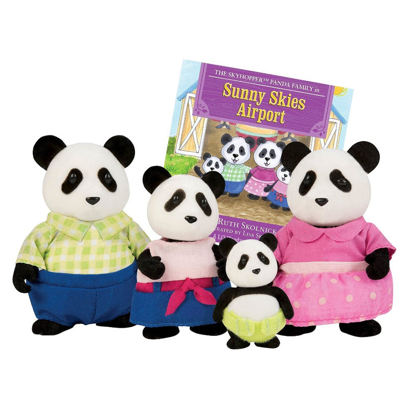 Li'l Woodzeez Famille de pandas