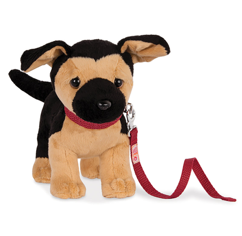 Chiot en peluche 15 cm Berger Allemand