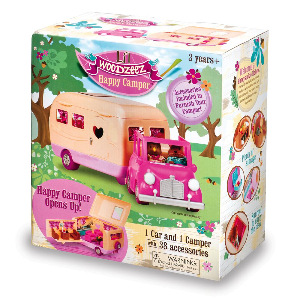 Li'l Woodzeez Ensemble de Camping avec roulotte