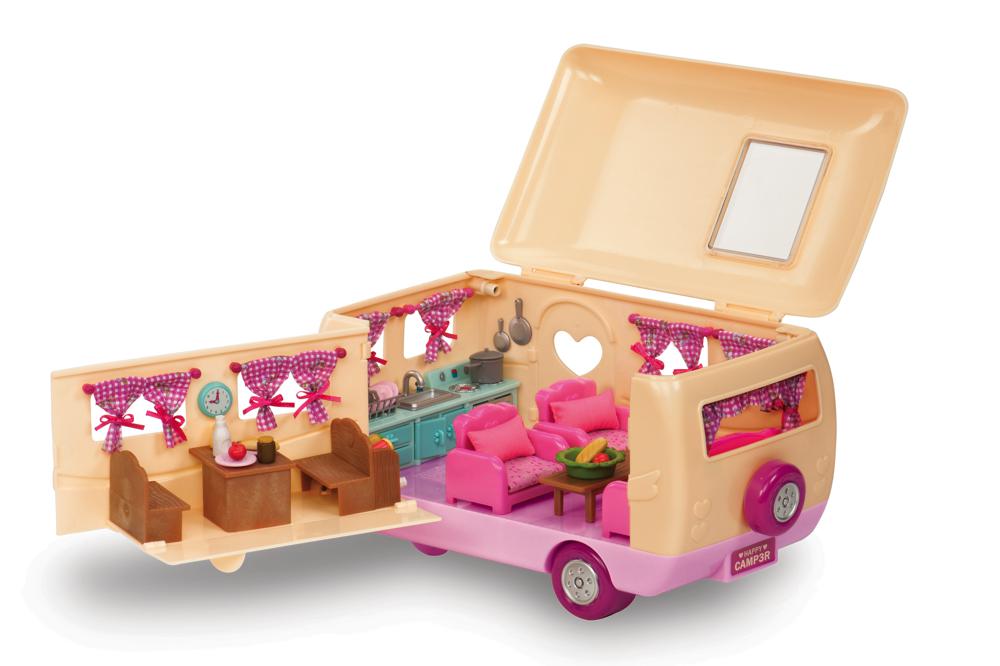 Li'l Woodzeez Ensemble de Camping avec roulotte