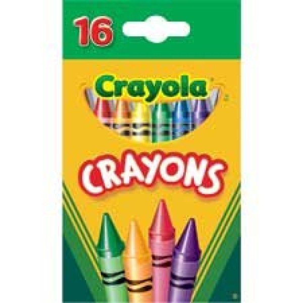 16 Crayons De Cire