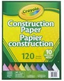 120 Feuilles Papier Construction