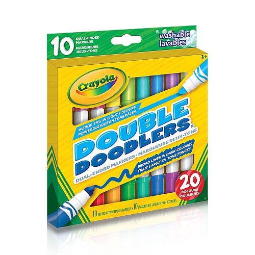 Crayola 10 marqueurs 2 tons