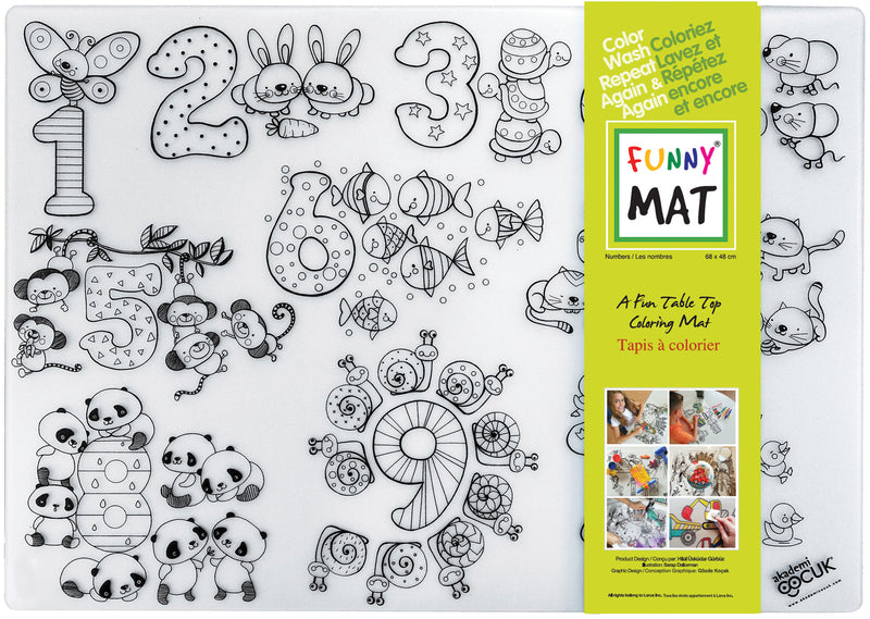 Funny Mat napperon chiffres