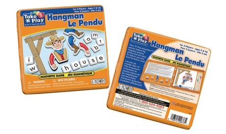 Jeu du pendu magnétique de voyage