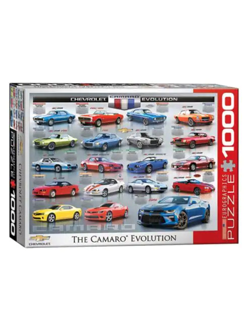 Evolution de la Camaro - Casse-tête de 1000 pièces