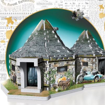 La cabane d'Hagrid - Casse-tête 3D de 270 pièces