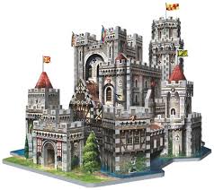 Camelot, le château du roi Arthur - 865 pièces 3D
