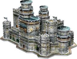Winterfell - Game of thrones - 910 pièces 3D