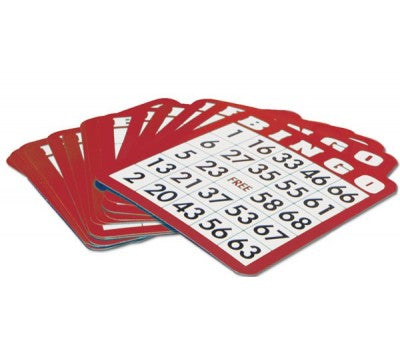 100 Cartes De Bingo De Remplacement