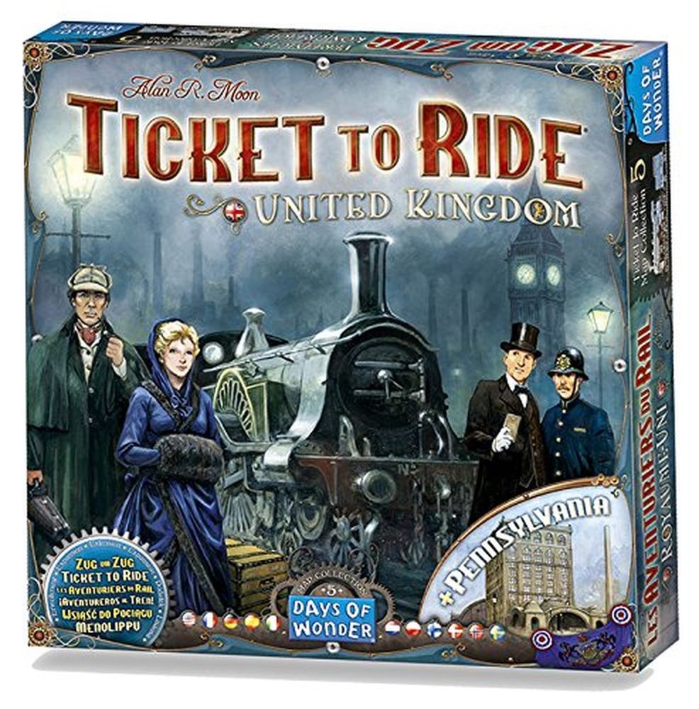 Ticket to Ride - Royaume-Uni et Pennsylvanie