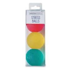 3 balles anti-stress