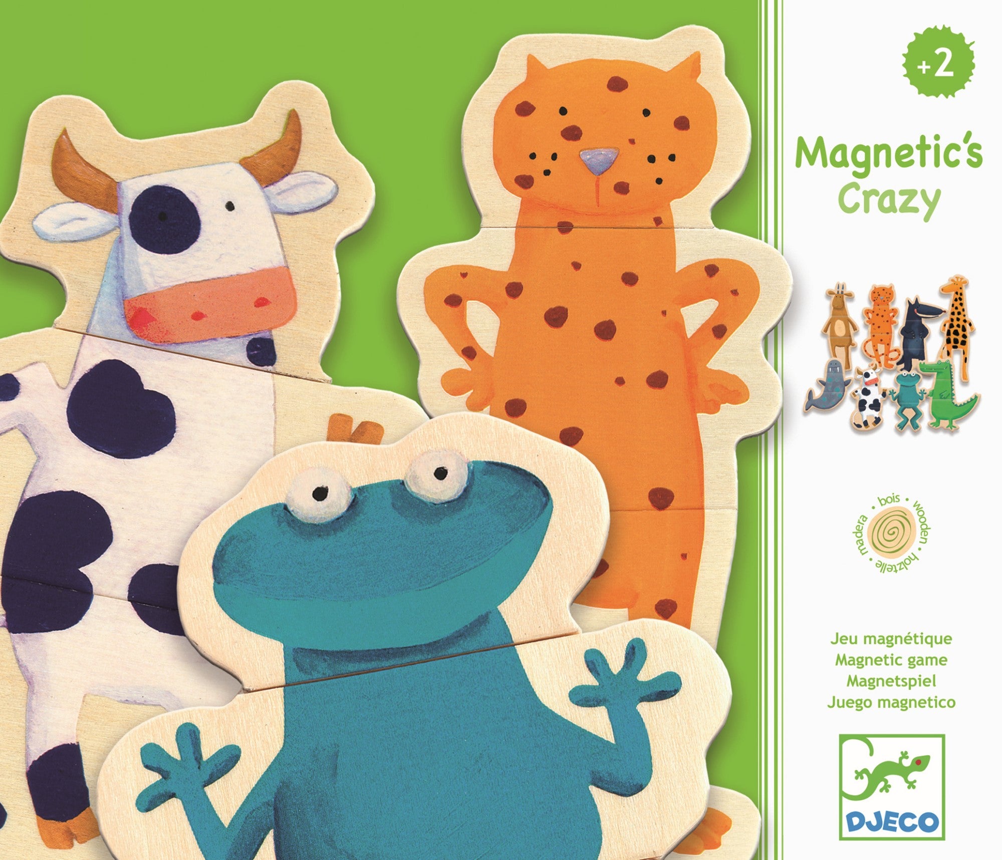 Magnetics Crazy Animaux