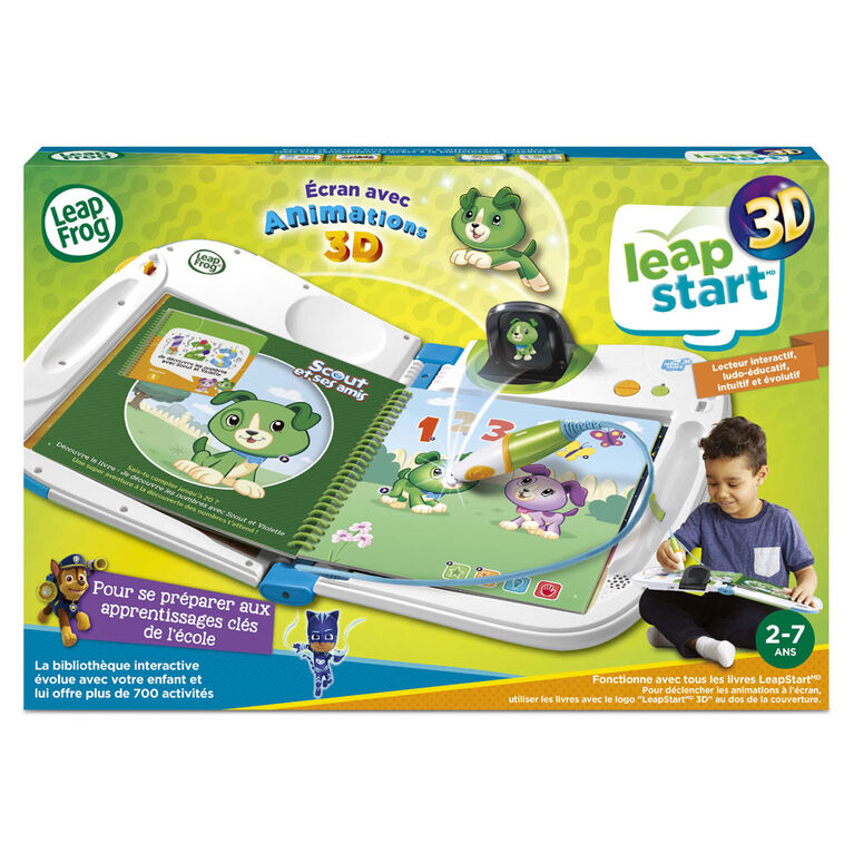 Lecteur interactif 3D - Vert Leapfrog