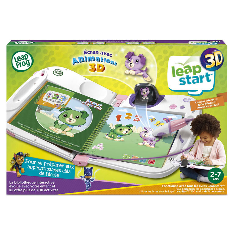 Lecteur interactif 3D - Rose  Leapfrog