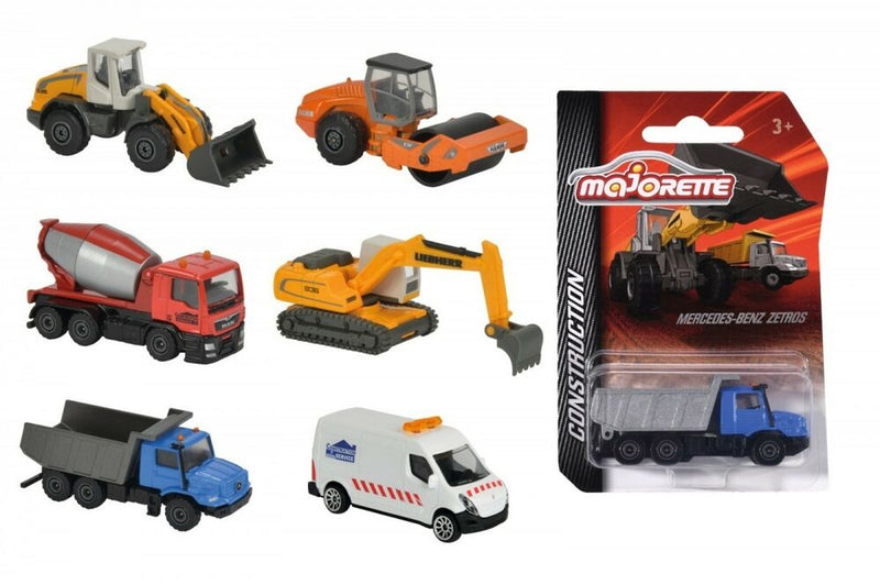 camion de construction, modèles assortis