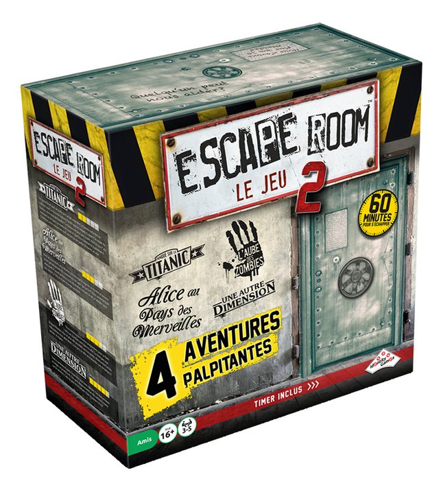 Escape Room Coffret de base 2 (4scénarios)