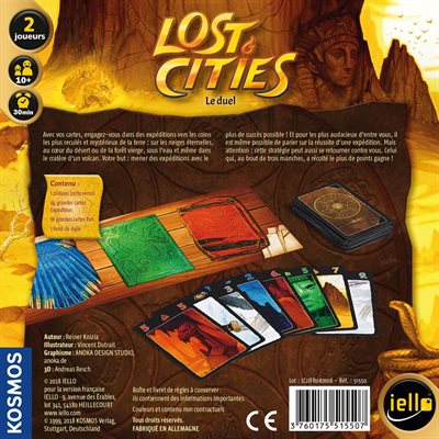 Lost cities - Le duel (cites perdues)