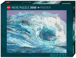 Map Wave - Casse-tête de 2000 pièces