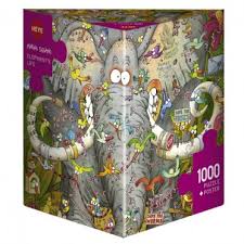 Casse-tête 1000 morceaux Elephant Life