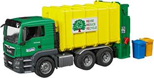 Camion de recyclage vert MAN TGS