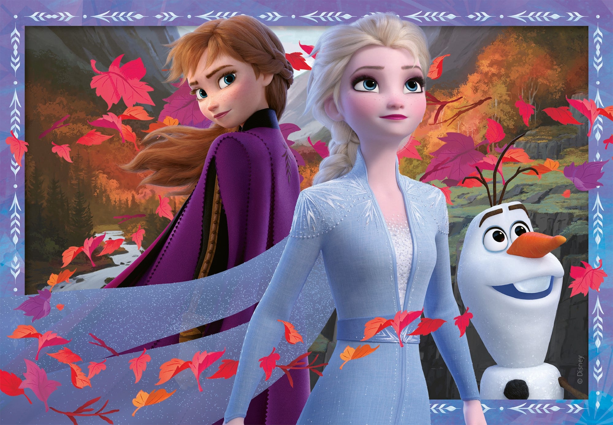 Frozen 2 - Vers des contrées glacées 2 X 24 pièces