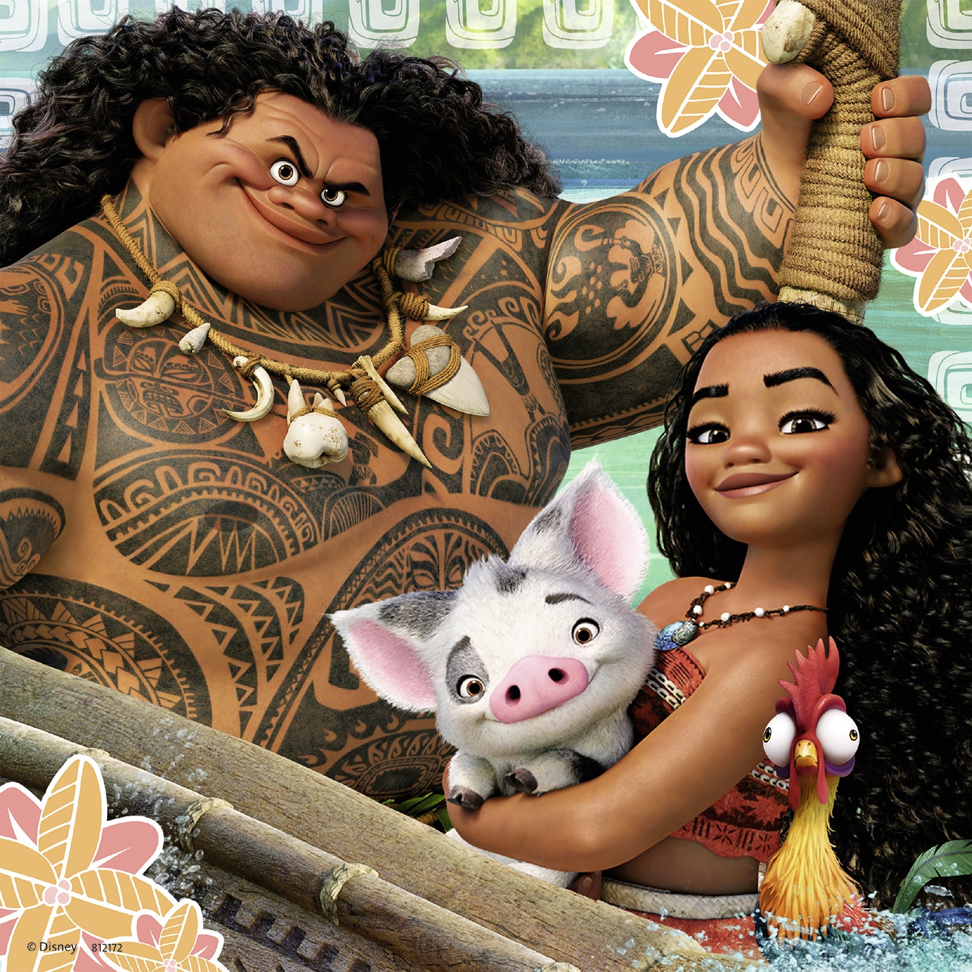 Moana : La légende du bout du monde 3 x 49 pièces