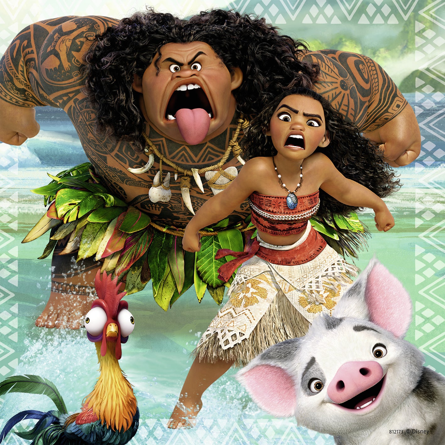 Moana : La légende du bout du monde 3 x 49 pièces