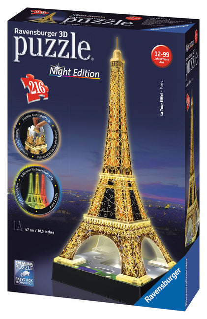 Tour Eiffel - Casse-tête de 216 pièces