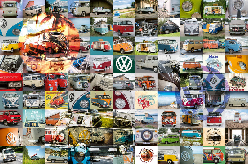 99 VW Combi Moments - Casse-tête de 3000 pièces