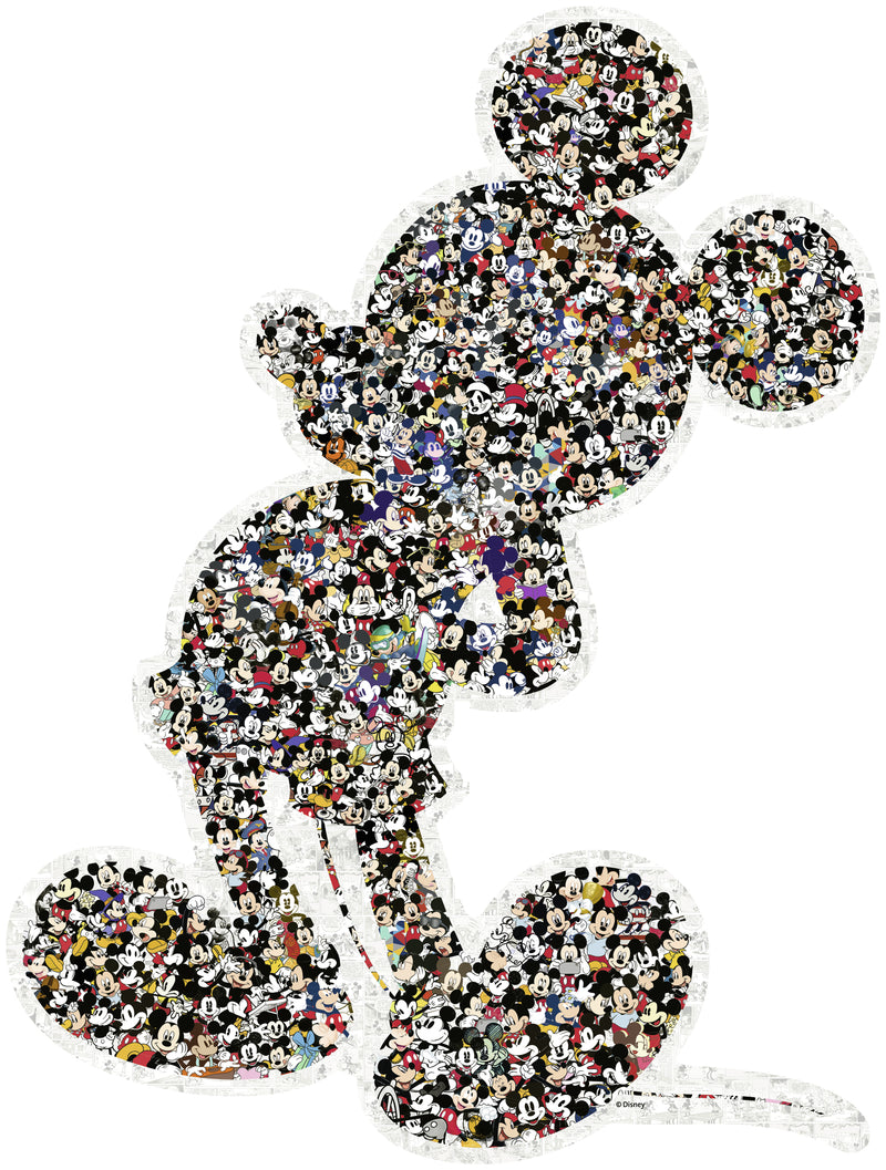 Silhouette Mickey - Casse-tête 3D de 945 pièces