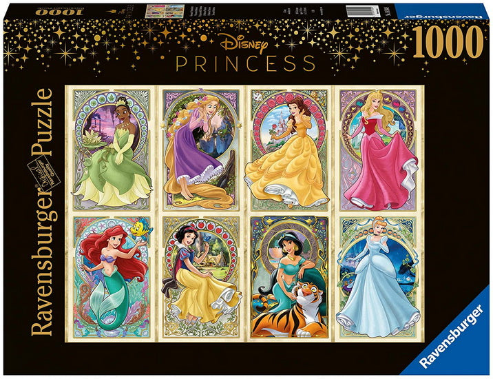Disney Princesses Art Nouveau - 1000 pièces