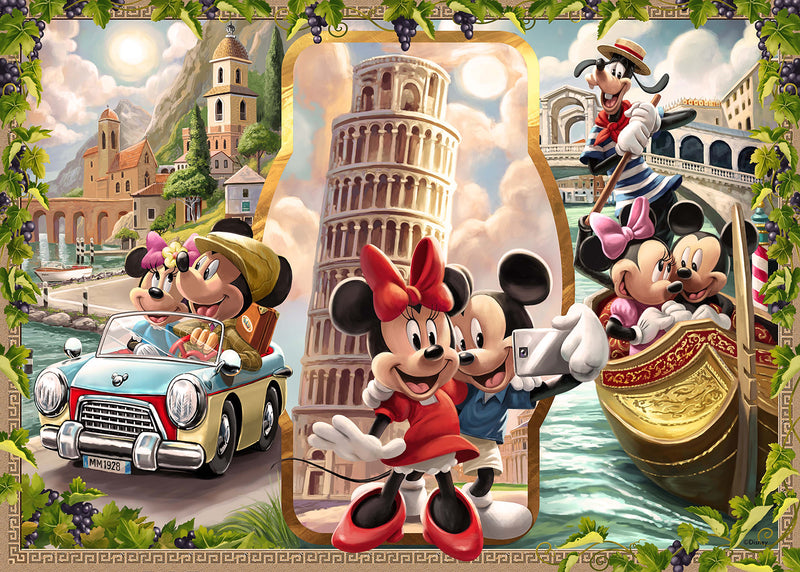Mickey et Minnie en vacances - 1000 pièces